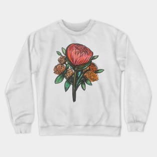 Pincushion Protea Crewneck Sweatshirt